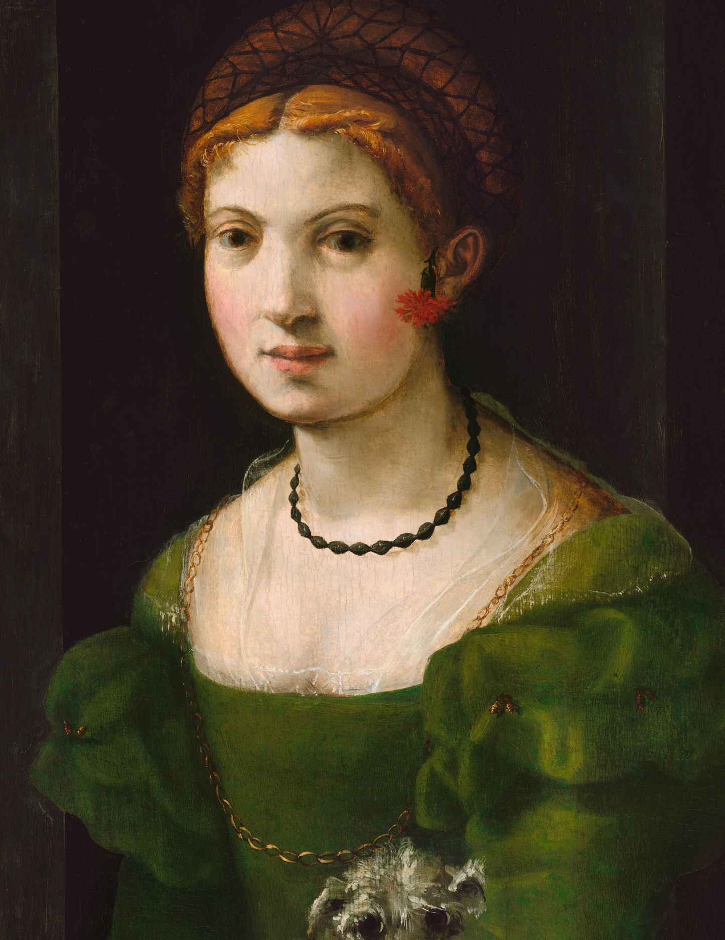 Portrait of a Young Woman Print