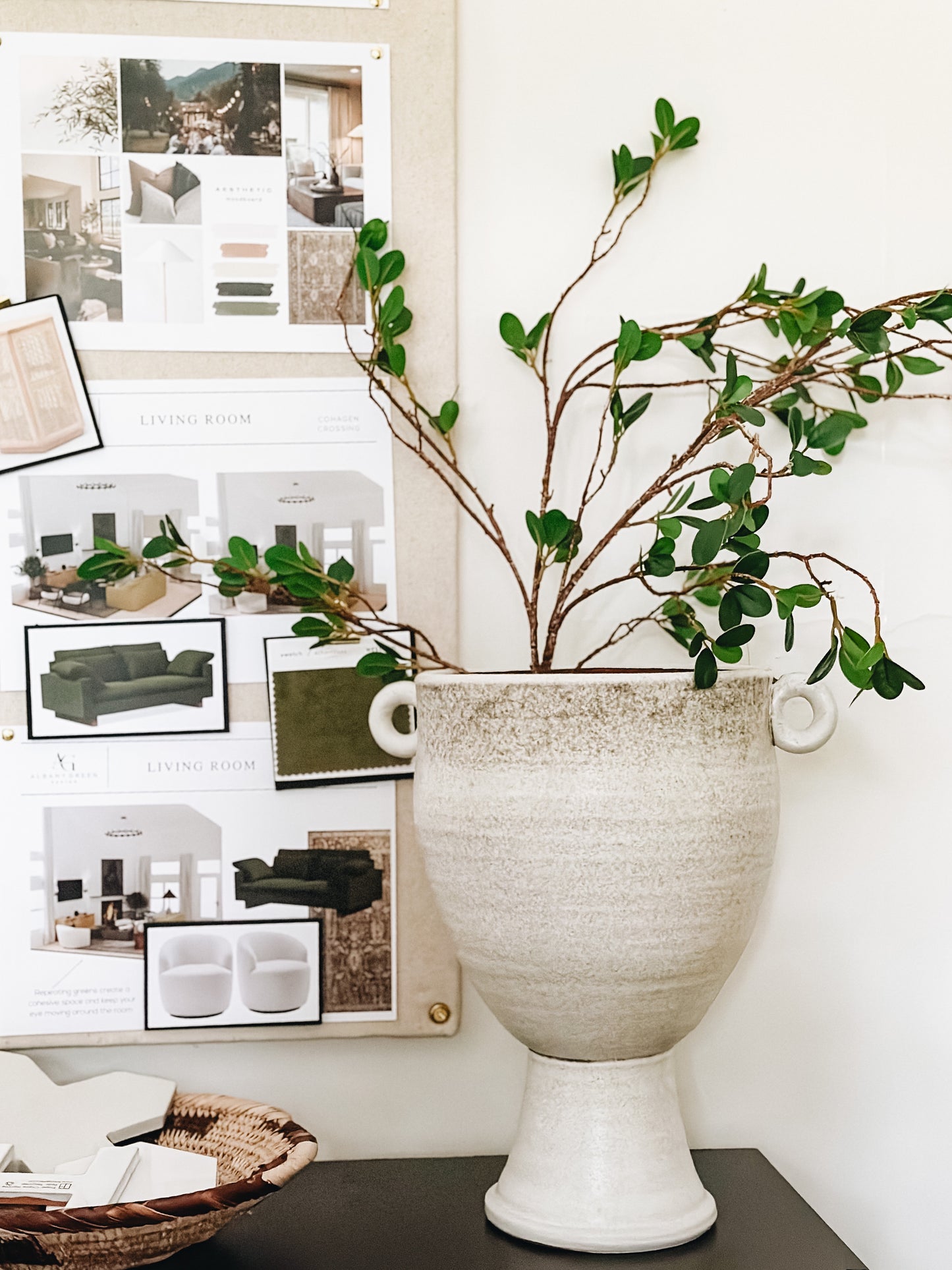 LAST ONE Large Terracotta Urn