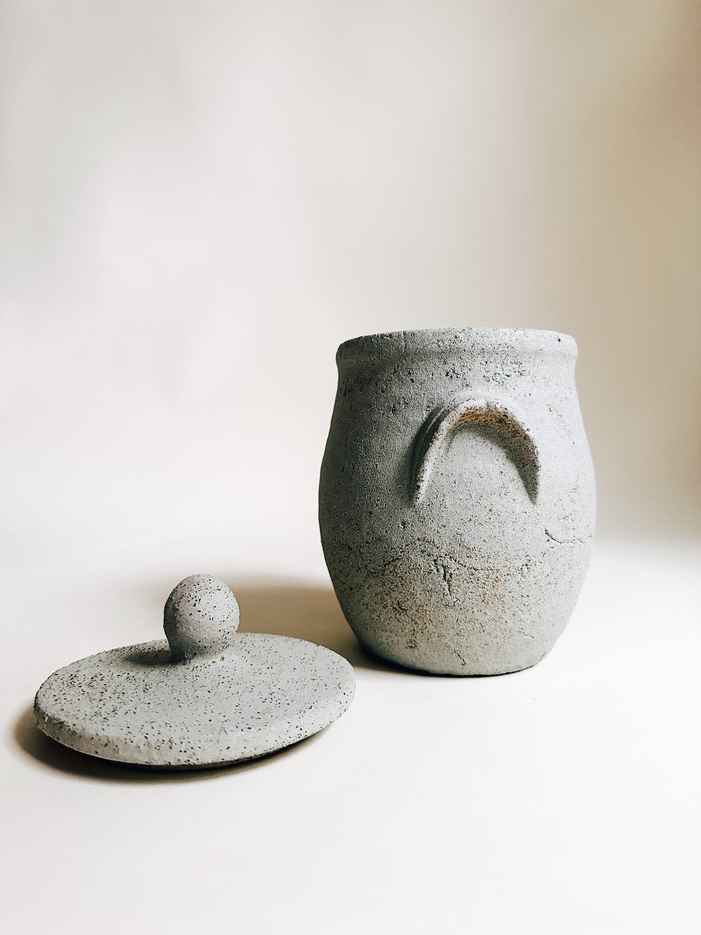 Terracotta Canister