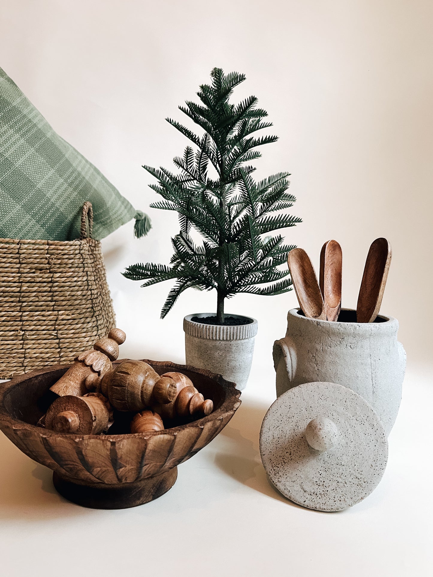 Large Woven Floor Basket