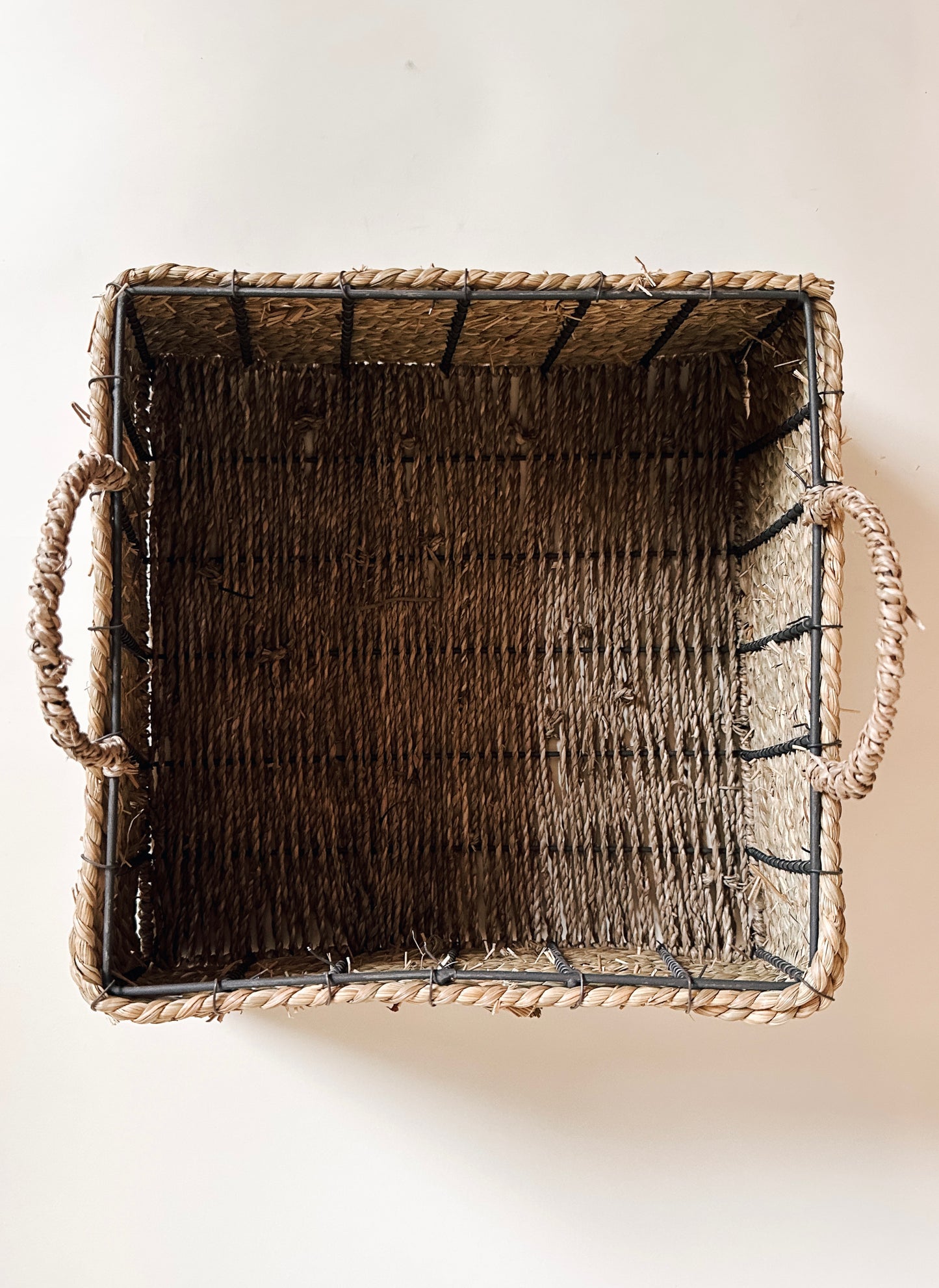 Large Woven Floor Basket
