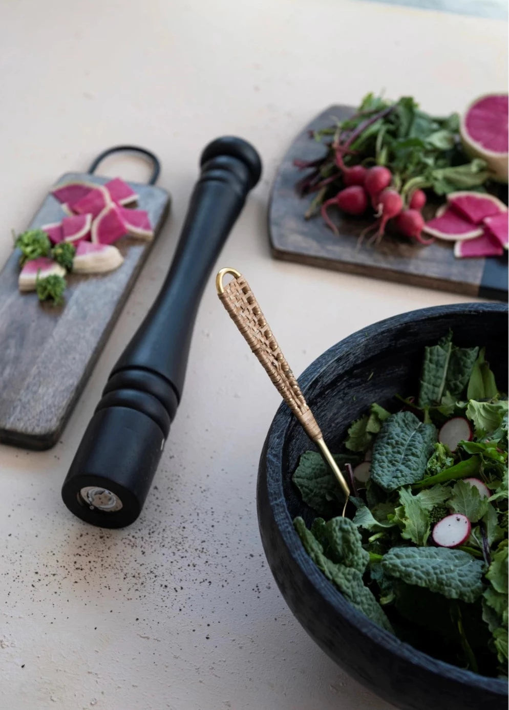 Oversized Salt/Pepper Mill, Black