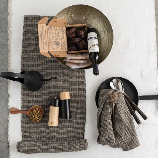 Two-Tone Salt and Pepper Mills, Set of 2