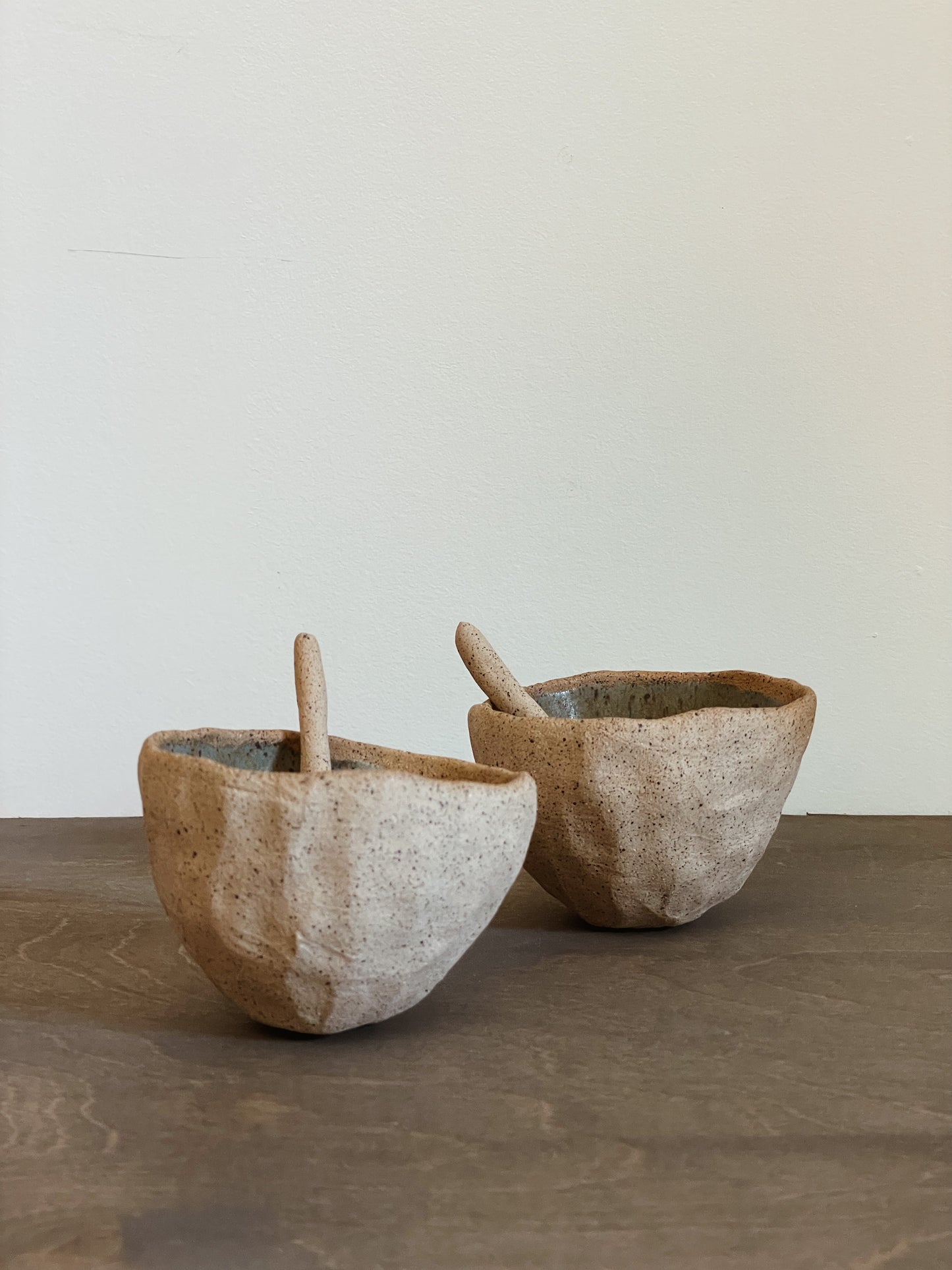 Handmade Pinch Pod with Spoon