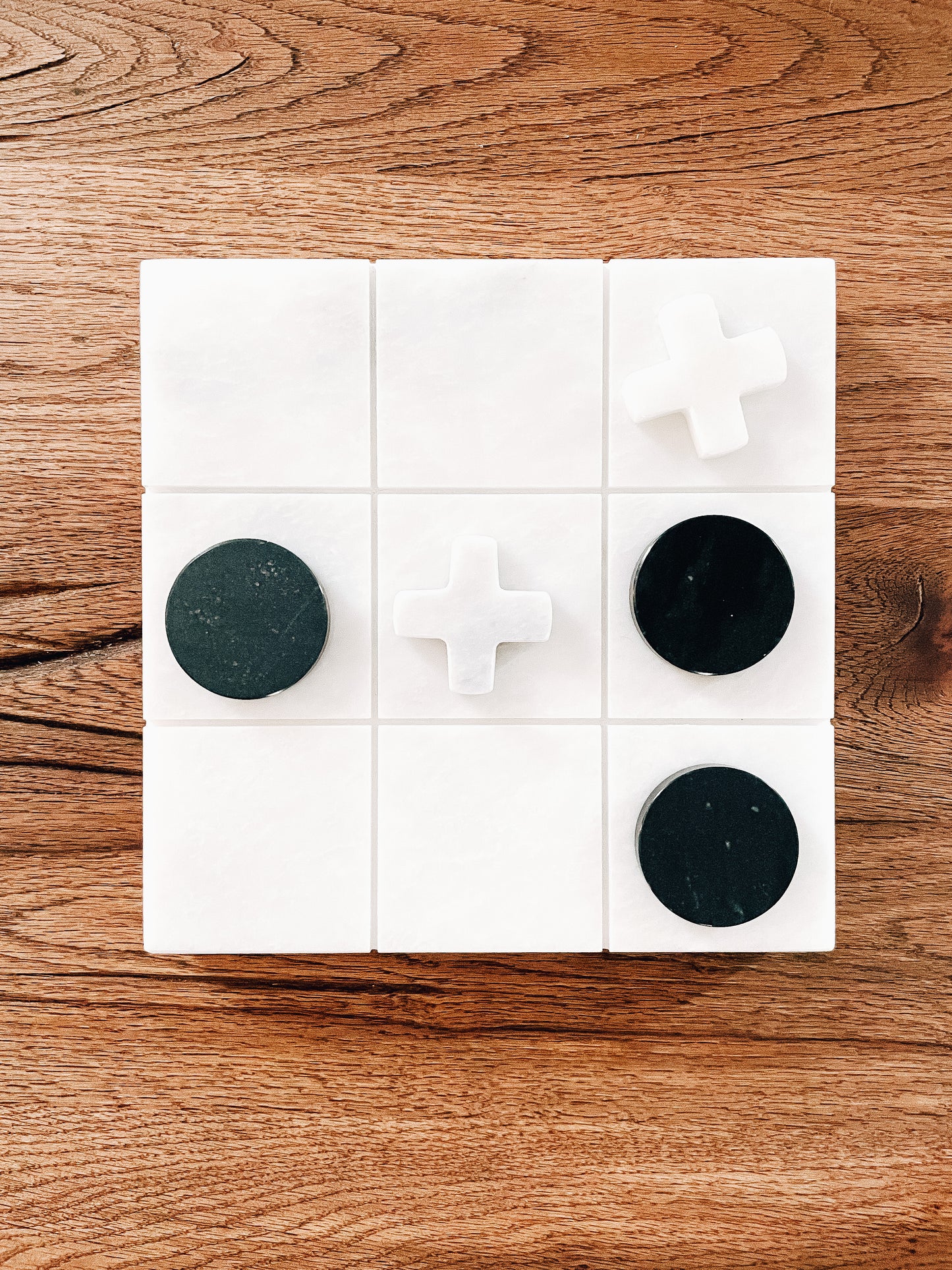 Marble Tic Tac Toe Set