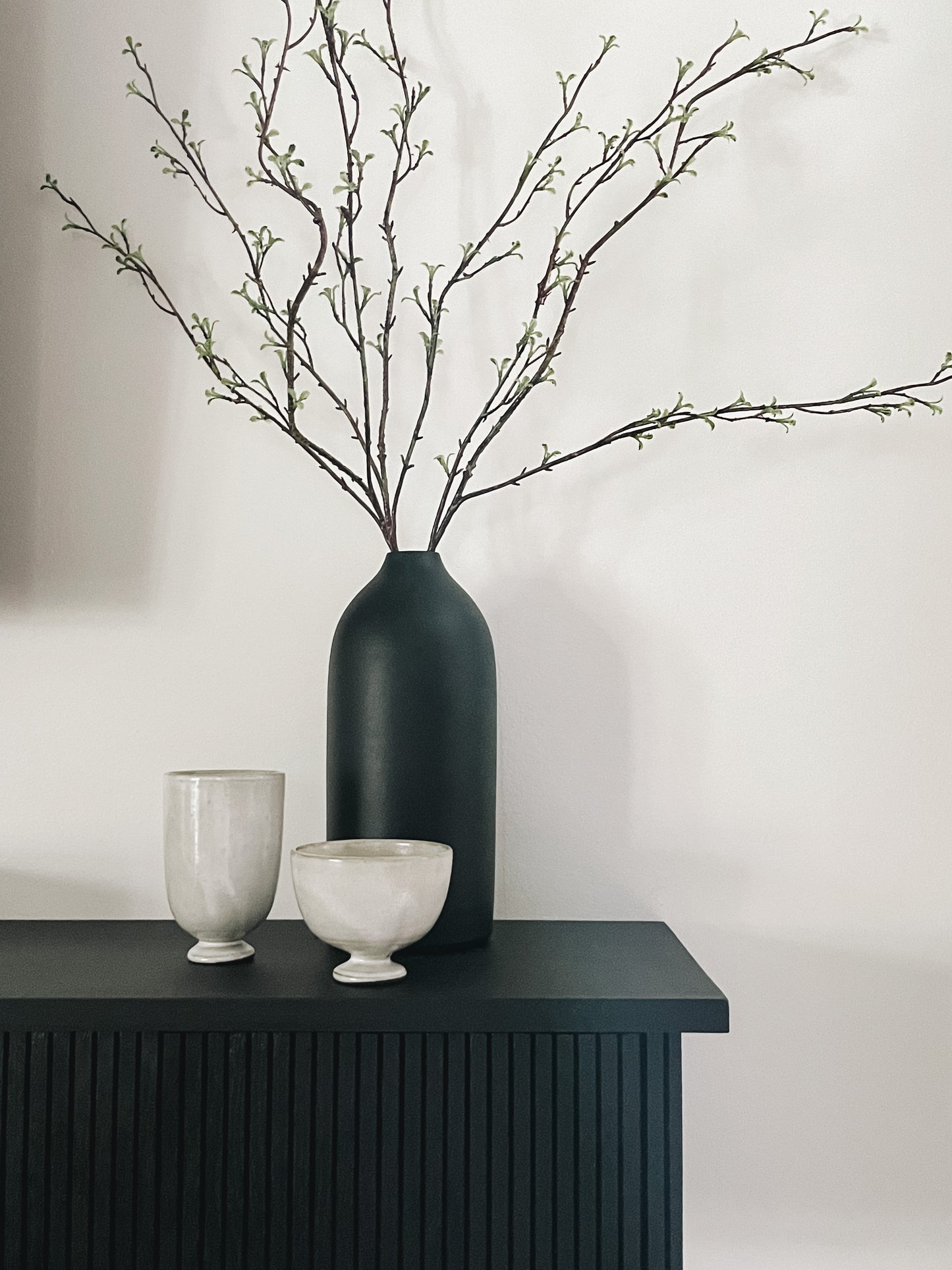 Small Ceramic Footed Vase
