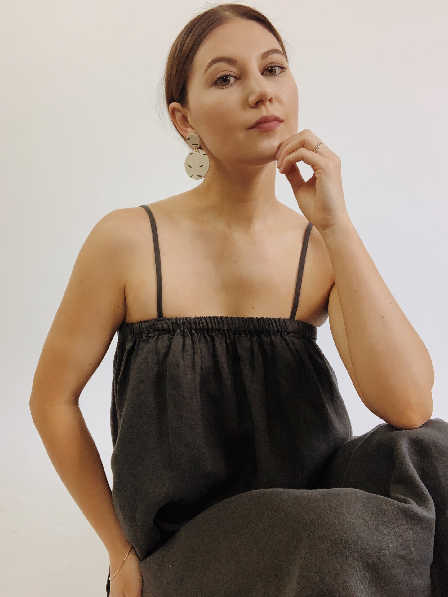Linen Maxi Dress