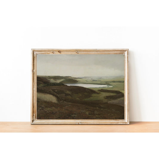 Vintage Landscape Print