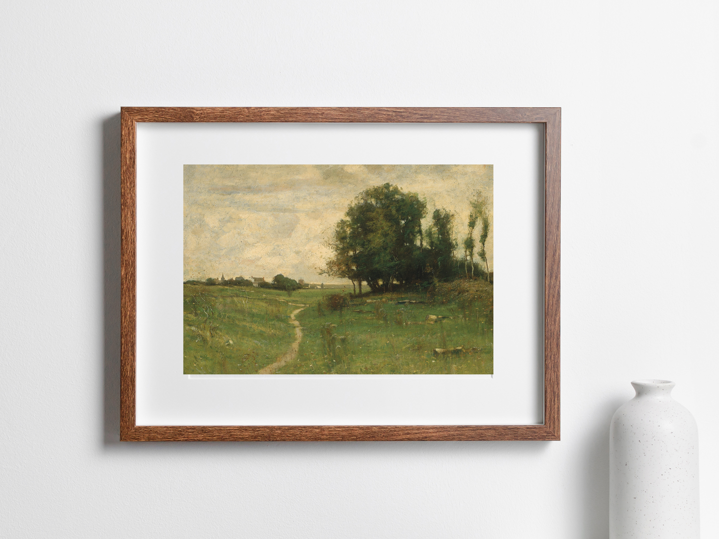 The Path to the Village Print