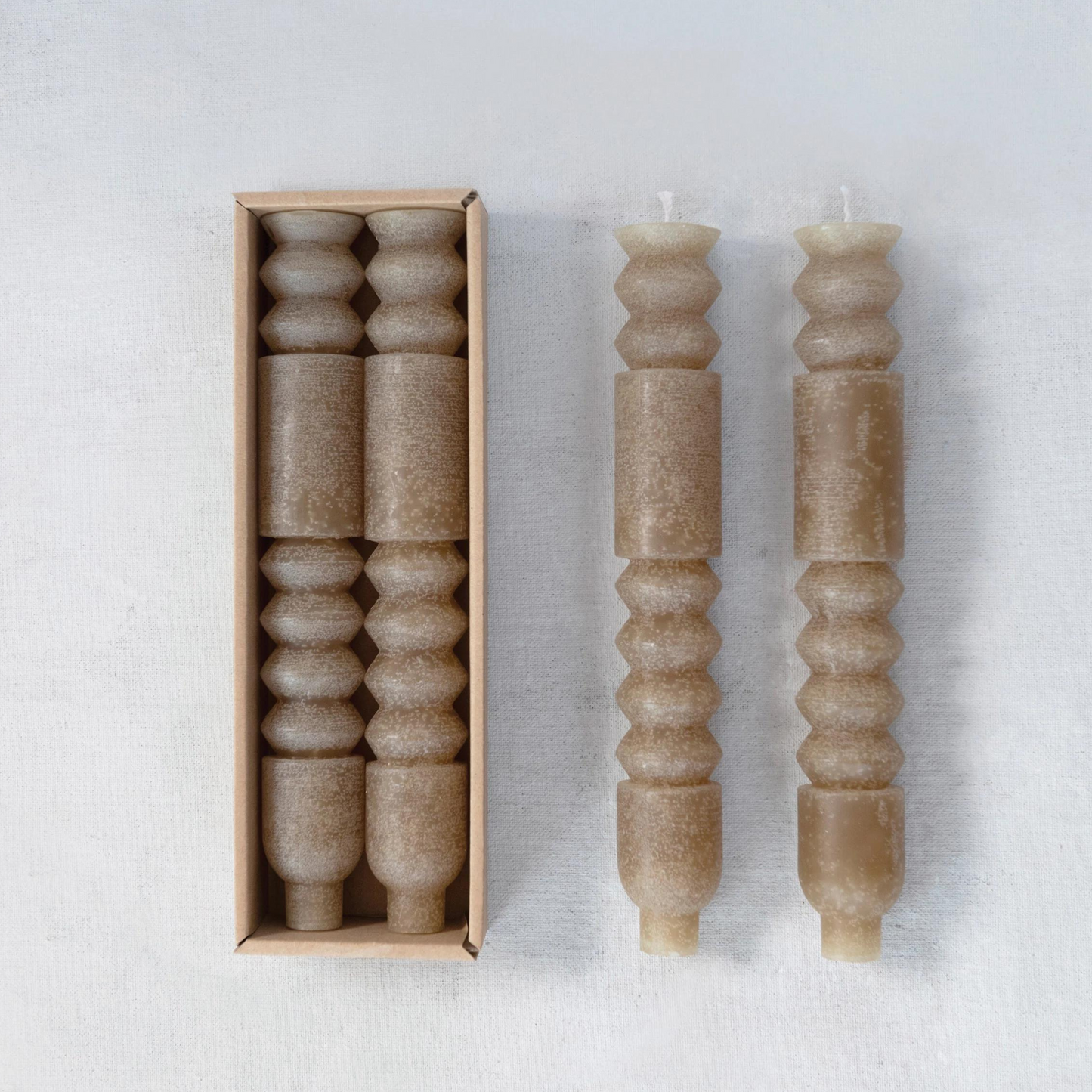 Totem Taper Candles in Box