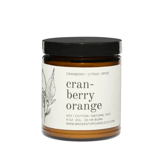 Cranberry Orange Natural Soy Candle