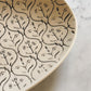 Hand Stamped Ceramic Patten Platter