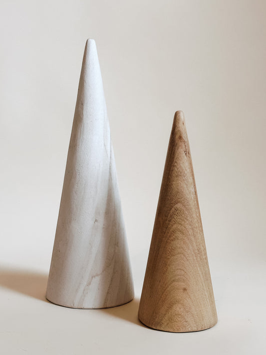 Wooden Cone Trees