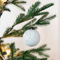 Marbled Frosted Glass Ornament