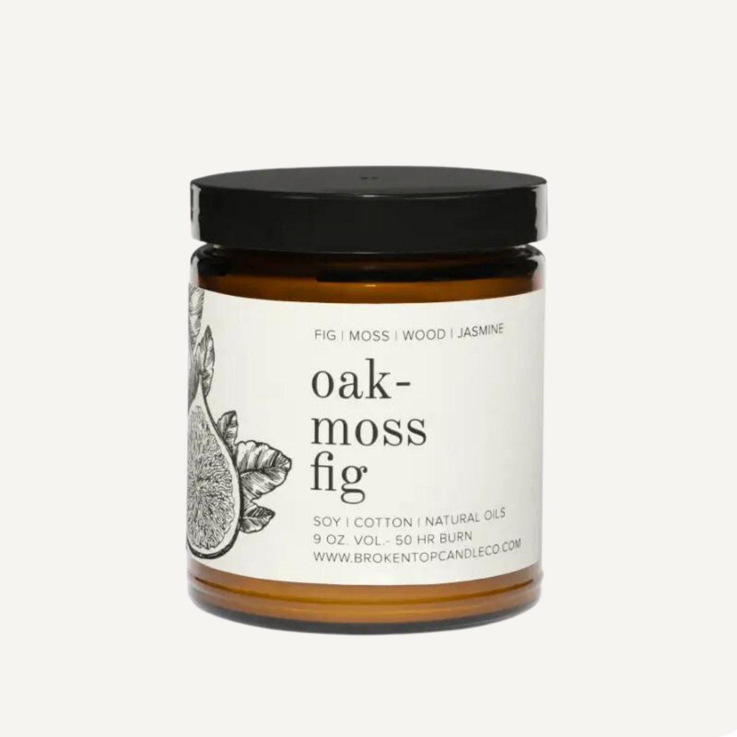 Oakmoss Fig Natural Soy Candle