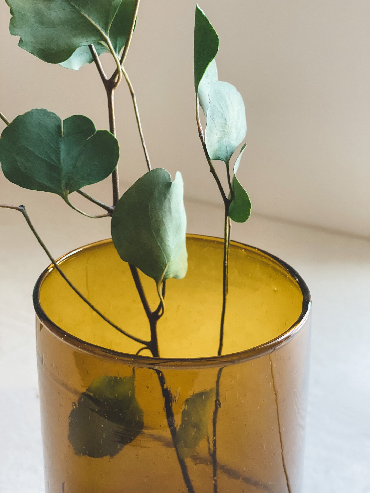 Handblown Recycled Glass Vase