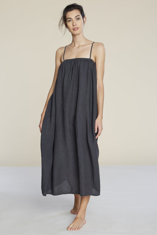 Linen Maxi Dress