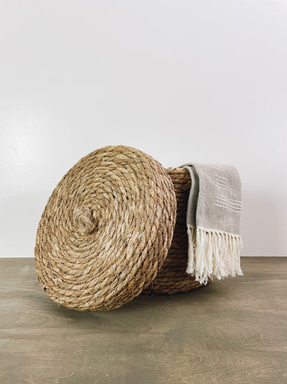 Seagrass Baskets with Lid